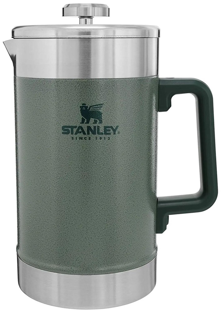 Cafetera Francesa Stanley Classic Stay Hot French Press 1.4L - Hammertone Green (70-14254-001)